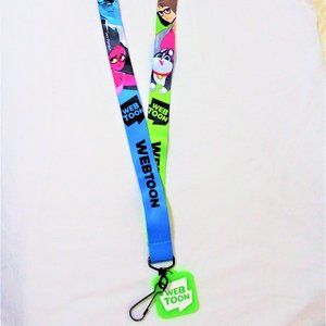 NYCC lanyard 2019  Webtoon keychain